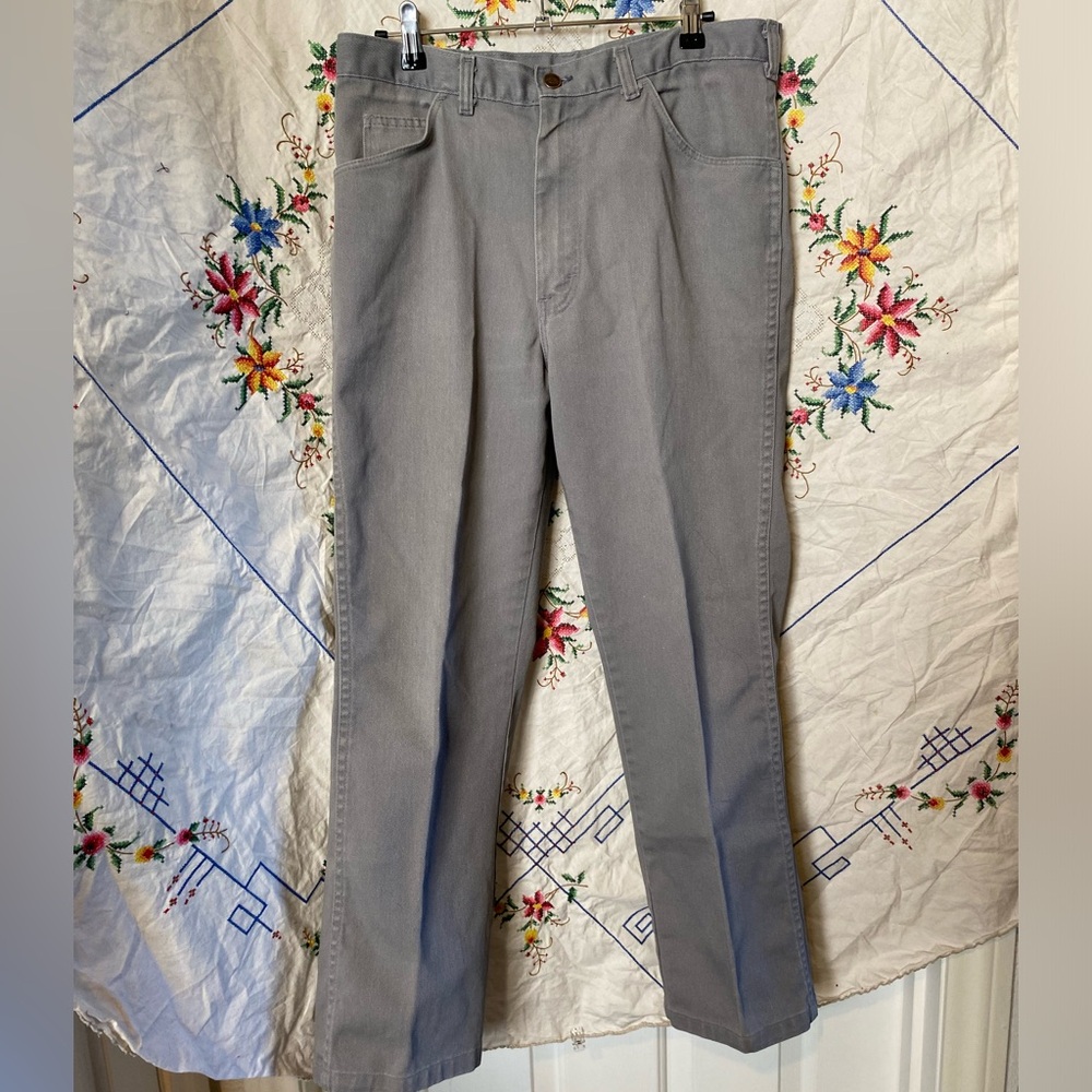 VINTAGE 70s 80s GRAY DICKIES JEANS
